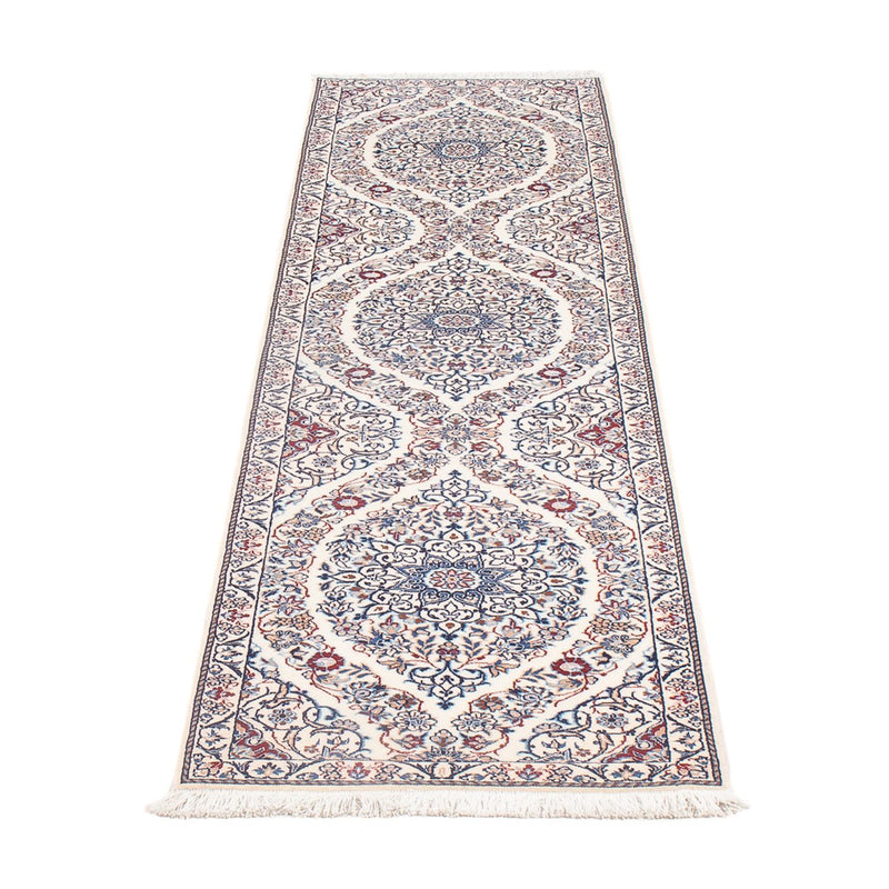 Nain - 6La Teppich 49x209cm - Perserteppich - dunkelbeige
