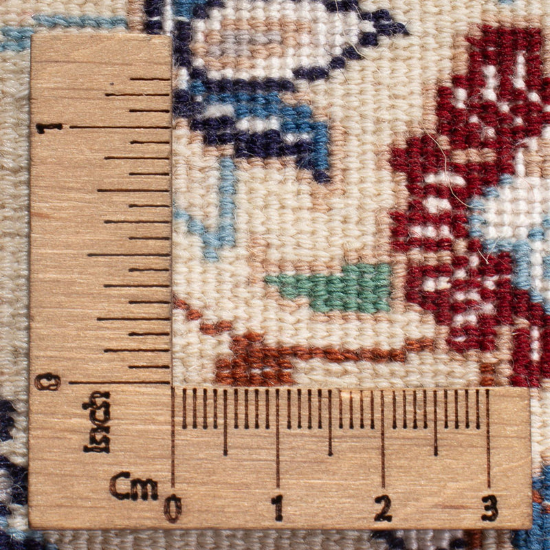 Nain - 6La Teppich 57x220cm - Perserteppich - dunkelbeige