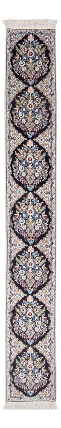 Nain - 6La Teppich 35x213cm - Perserteppich - dunkelblau – product image