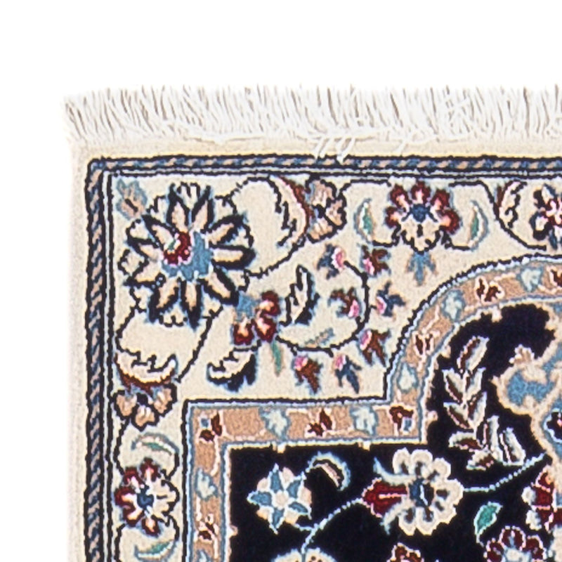 Nain - 6La Teppich 48x197cm - Perserteppich - dunkelblau