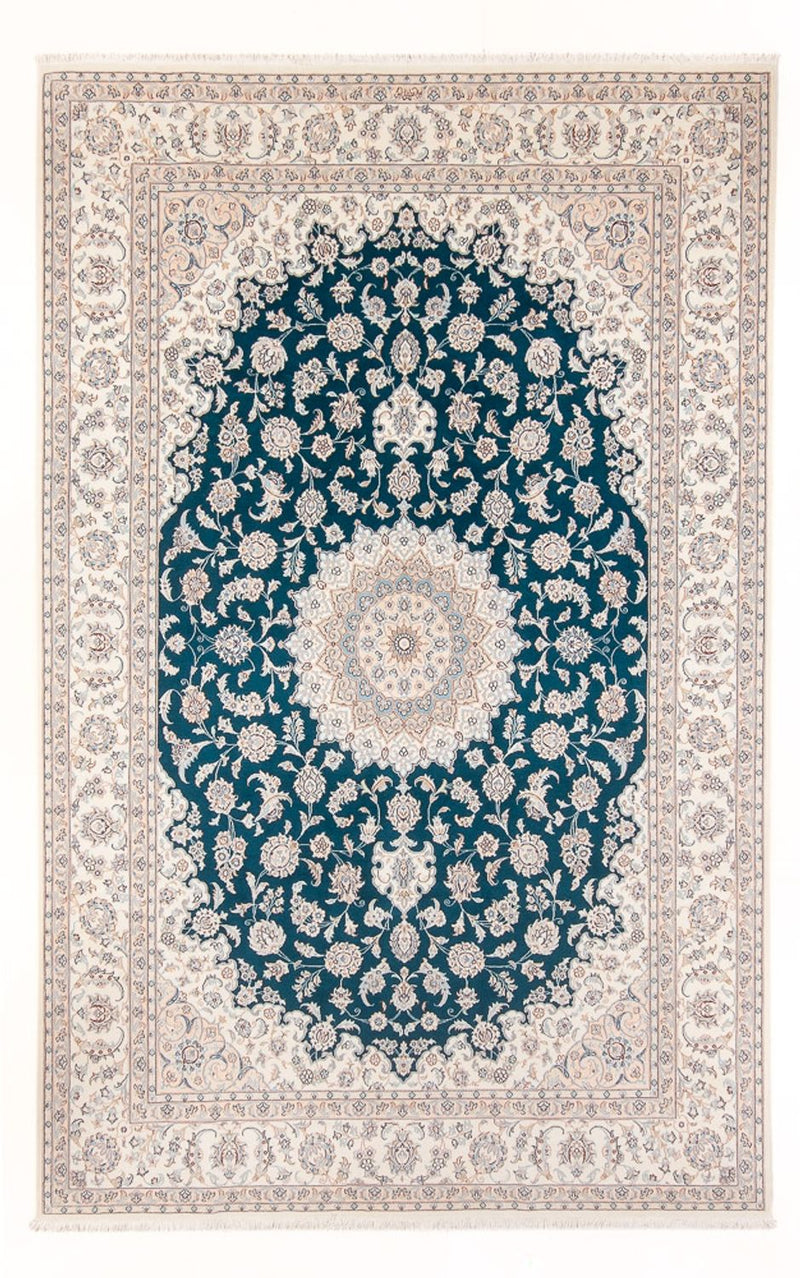 Nain Teppich 200x300cm - Perserteppich - grün