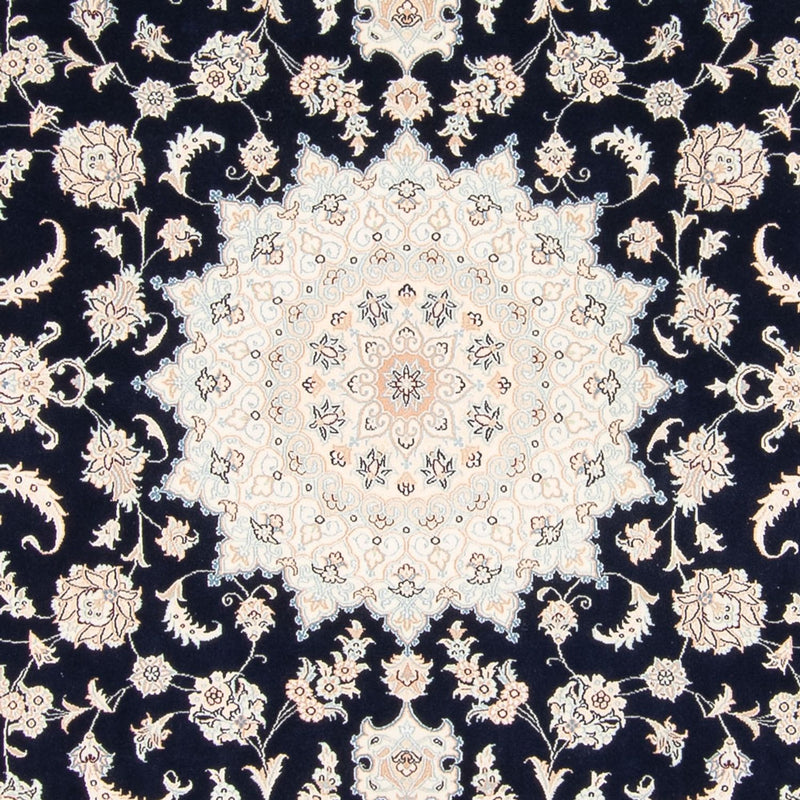 Nain Teppich 223x261cm - Perserteppich - dunkelblau