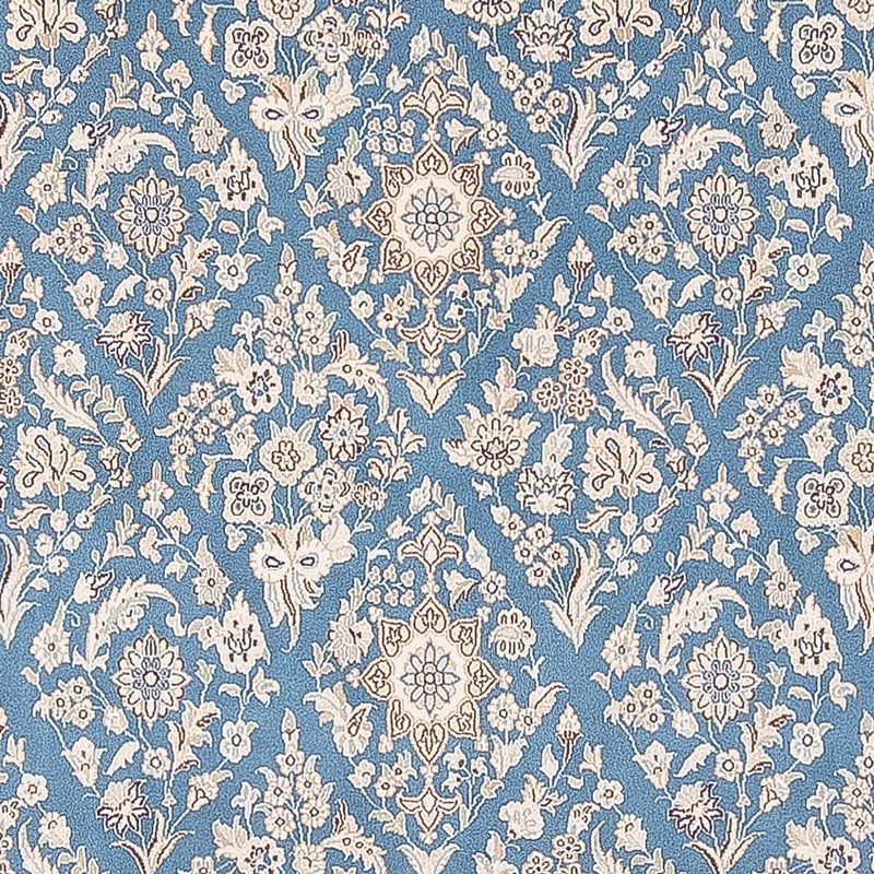 Nain Teppich 198x304cm - Perserteppich - hellblau
