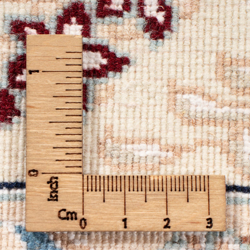 Nain Teppich 198x304cm - Perserteppich - hellblau