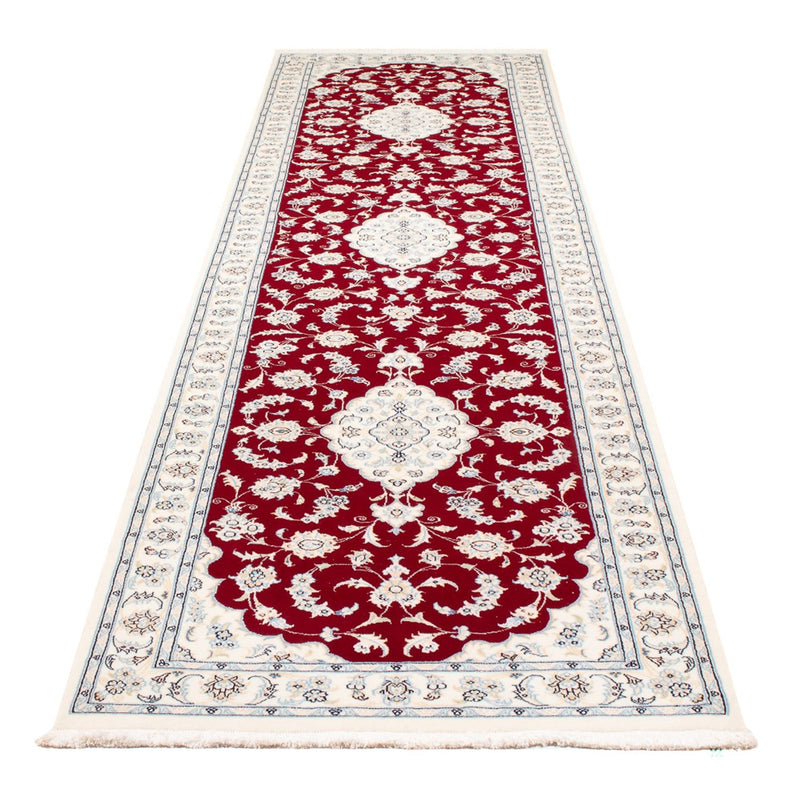 Nain - 6La Teppich 86x350cm - Perserteppich - rot