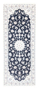 Nain - 9La Teppich 81x197cm - Perserteppich - dunkelblau