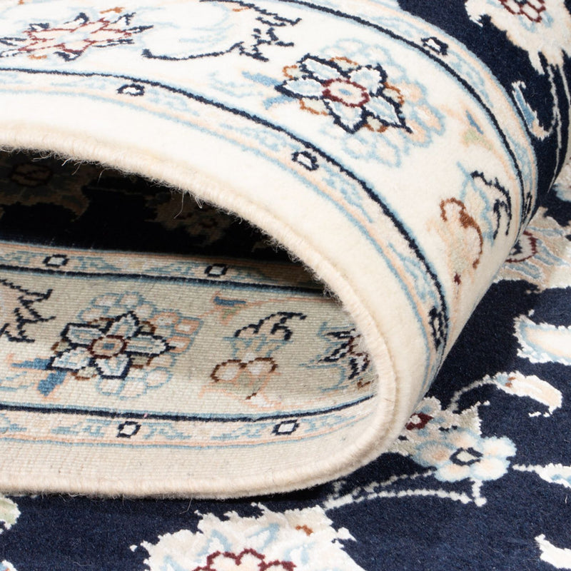 Nain - 9La Teppich 81x197cm - Perserteppich - dunkelblau
