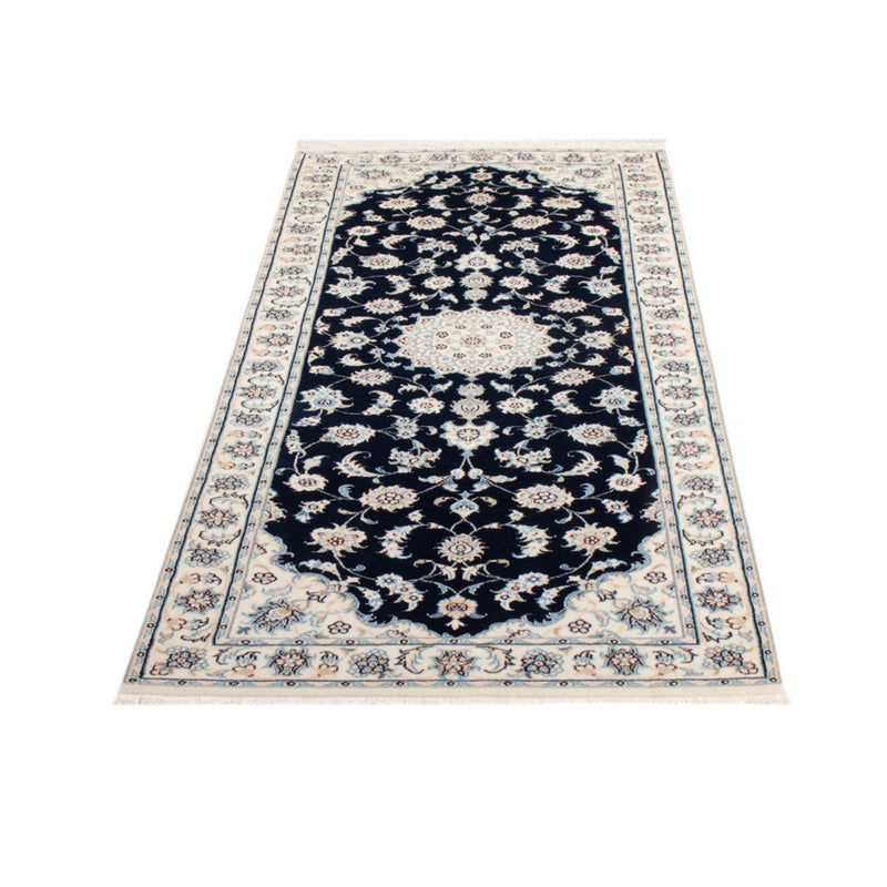Nain - 9La Teppich 81x197cm - Perserteppich - dunkelblau