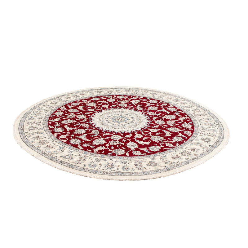 Nain Teppich 200x200cm - Perserteppich - rot