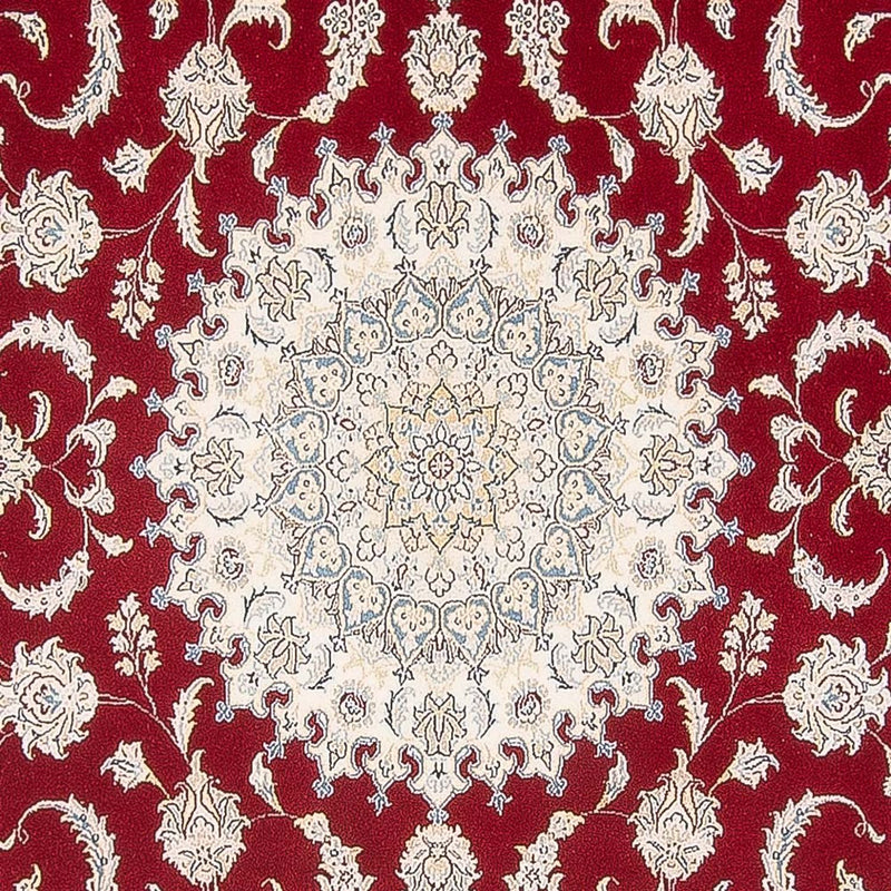 Nain - 6La Teppich 200x300cm - Perserteppich - rot