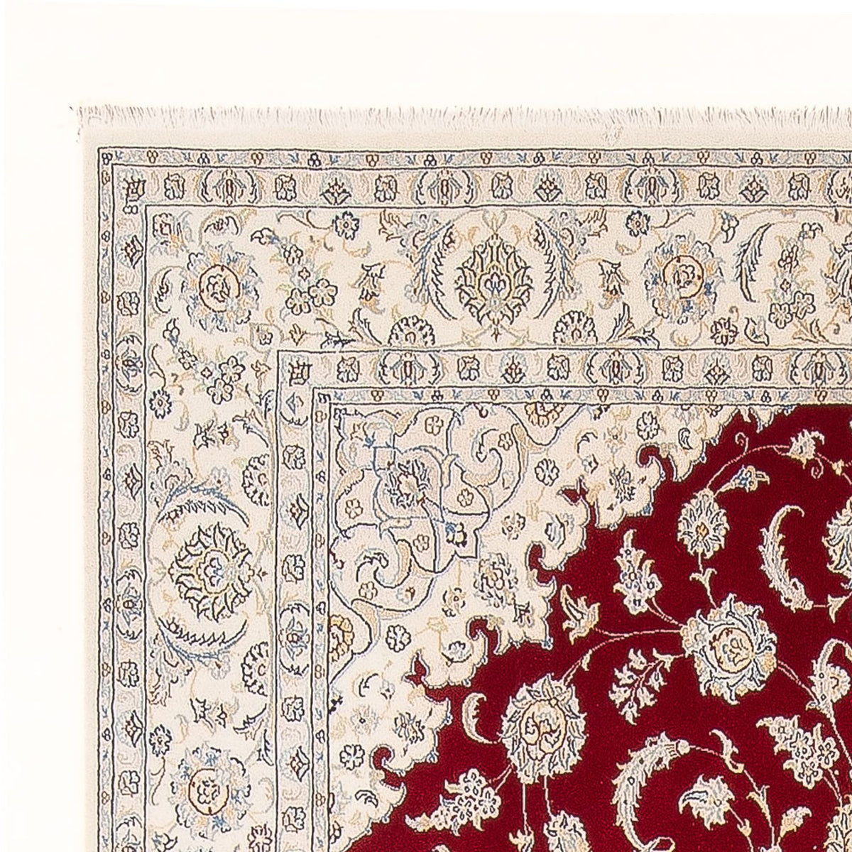 Nain - 6La Teppich 200x300cm - Perserteppich - rot