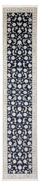 Nain - 6La Teppich 92x394cm - Perserteppich - dunkelblau