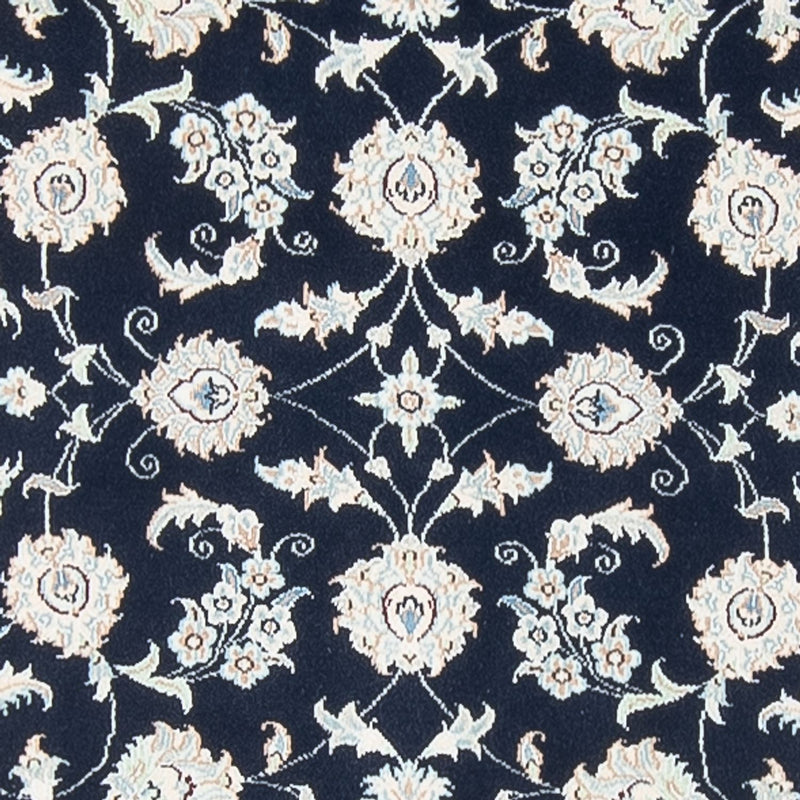 Nain - 6La Teppich 92x394cm - Perserteppich - dunkelblau