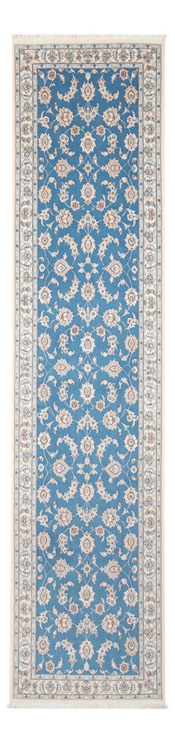 Nain - 6La Teppich 80x312cm - Perserteppich - blau