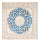 Nain Teppich 248x252cm - Perserteppich - hellblau