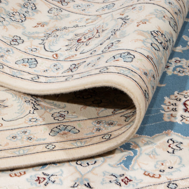 Nain Teppich 248x252cm - Perserteppich - hellblau