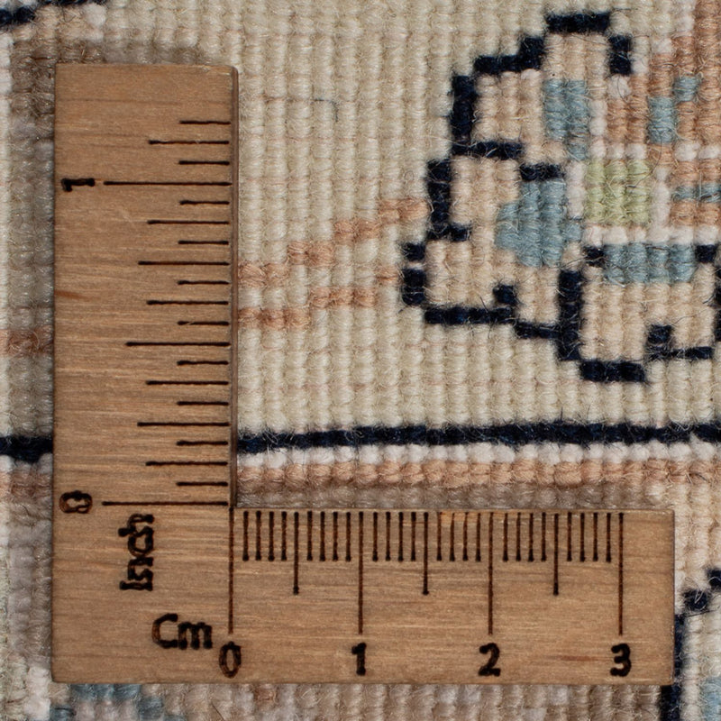 Nain Teppich 248x252cm - Perserteppich - hellblau
