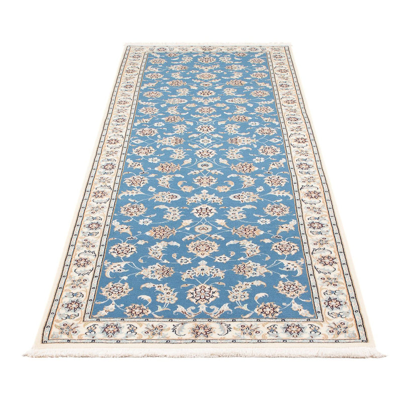 Nain - 6La Teppich 81x248cm - Perserteppich - blau