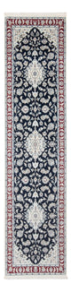 Nain - 6La Teppich 80x292cm - Perserteppich - dunkelblau
