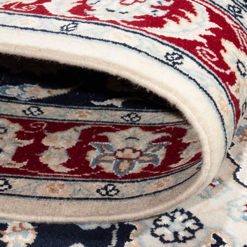 Nain - 6La Teppich 80x292cm - Perserteppich - dunkelblau