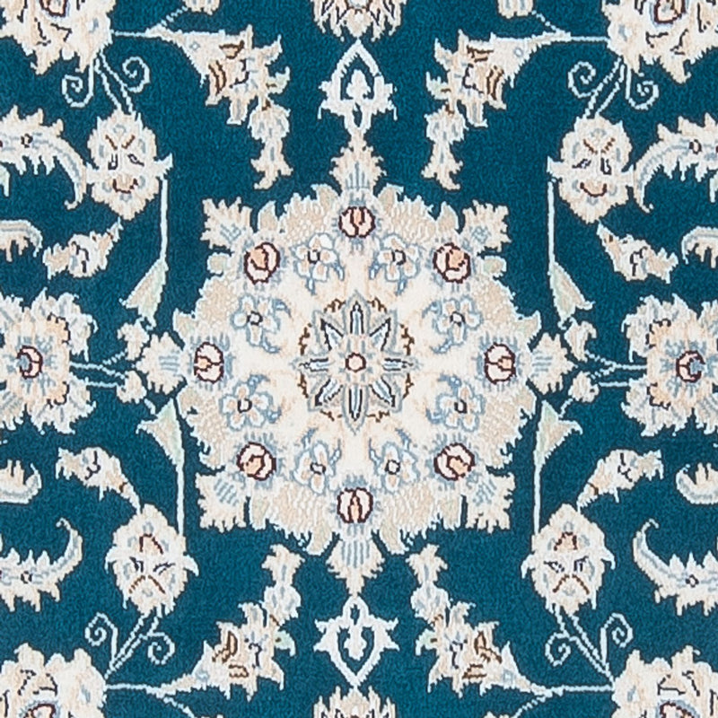 Nain - 6La Teppich 81x298cm - Perserteppich - dunkelblau