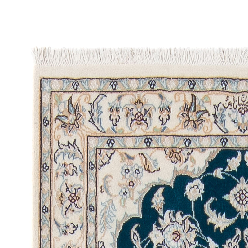 Nain - 6La Teppich 81x298cm - Perserteppich - dunkelblau