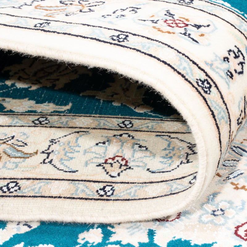 Nain - 6La Teppich 81x298cm - Perserteppich - dunkelblau