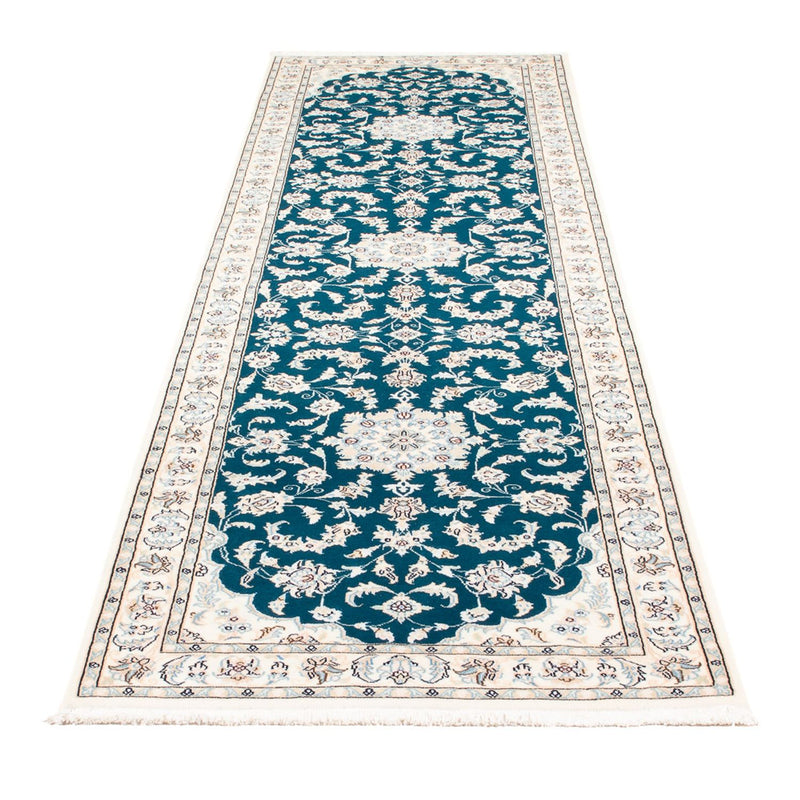 Nain - 6La Teppich 81x298cm - Perserteppich - dunkelblau