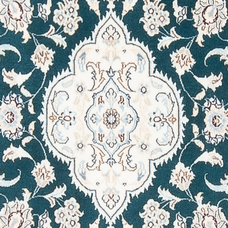Nain - 6La Teppich 88x397cm - Perserteppich - dunkelblau