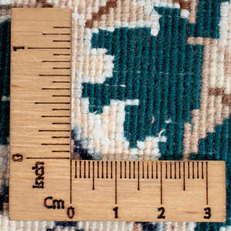 Nain - 6La Teppich 88x397cm - Perserteppich - dunkelblau