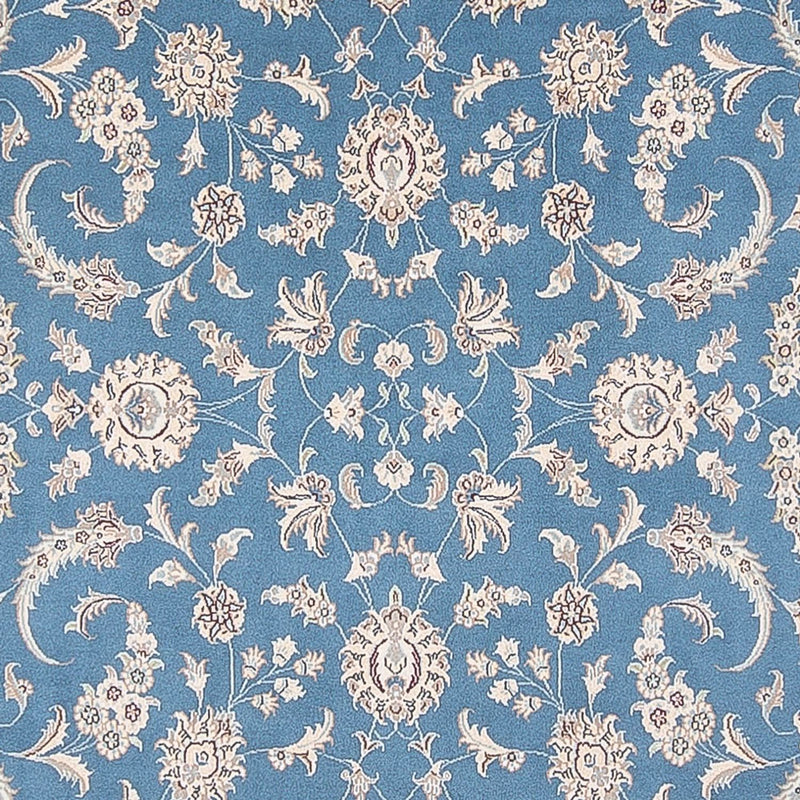 Nain - 6La Teppich 200x302cm - Perserteppich - hellblau
