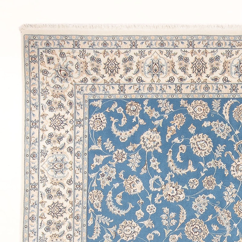 Nain - 6La Teppich 248x293cm - Perserteppich - hellblau