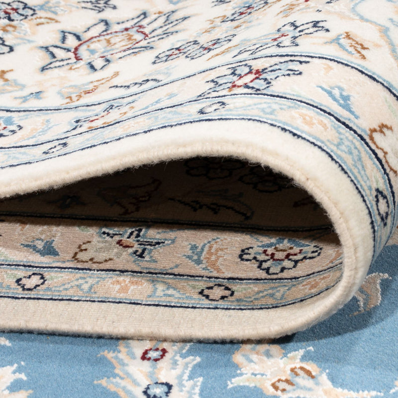 Nain - 6La Teppich 248x293cm - Perserteppich - hellblau