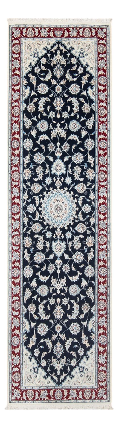 Nain - 6La Teppich 80x259cm - Perserteppich - dunkelblau
