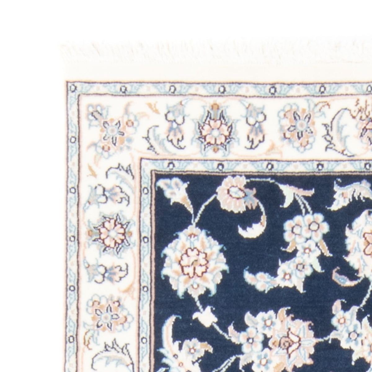 Nain - 9La Teppich 78x205cm - Perserteppich - dunkelblau