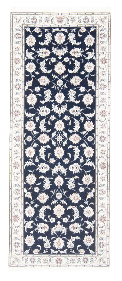 Nain - 9La Teppich 80x205cm - Perserteppich - dunkelblau