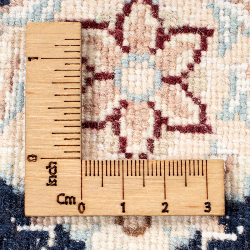 Nain - 9La Teppich 80x205cm - Perserteppich - dunkelblau
