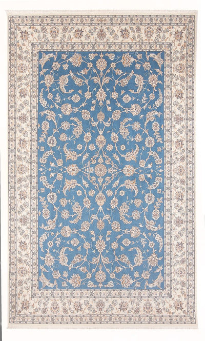 Nain - 6La Teppich 197x294cm - Perserteppich - hellblau