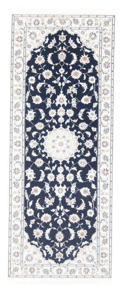 Nain - 9La Teppich 81x200cm - Perserteppich - dunkelblau
