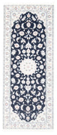 Nain - 9La Teppich 81x198cm - Perserteppich - dunkelblau