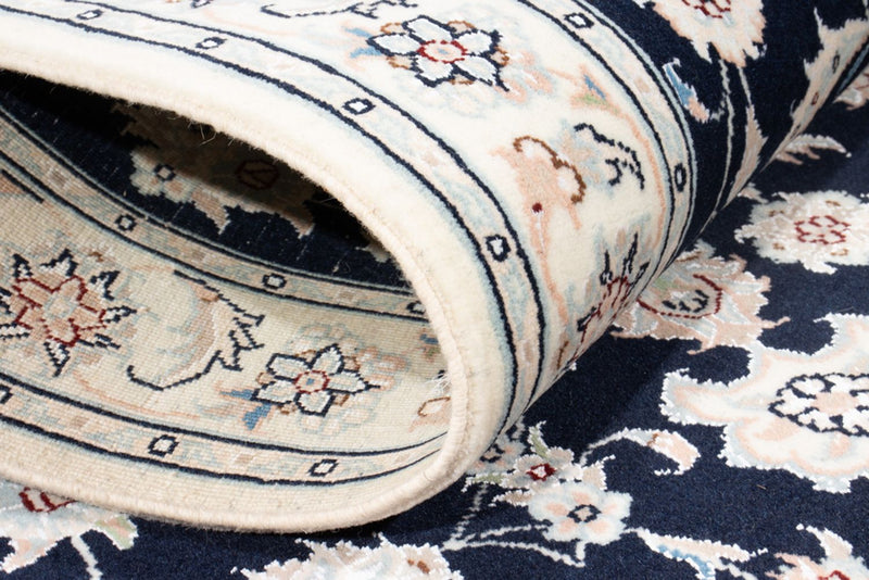 Nain - 9La Teppich 81x198cm - Perserteppich - dunkelblau