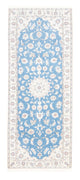 Nain - 9La Teppich 82x204cm - Perserteppich - hellblau