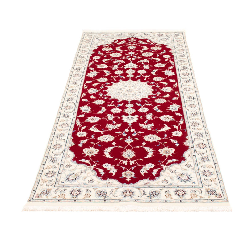 Nain - 9La Teppich 80x202cm - Perserteppich - rot