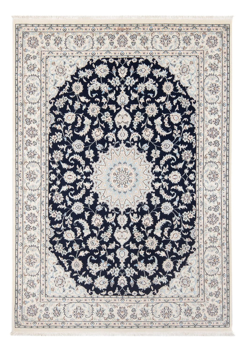 Perserteppich - Nain - Premium - 148 x 205 cm - dunkelblau