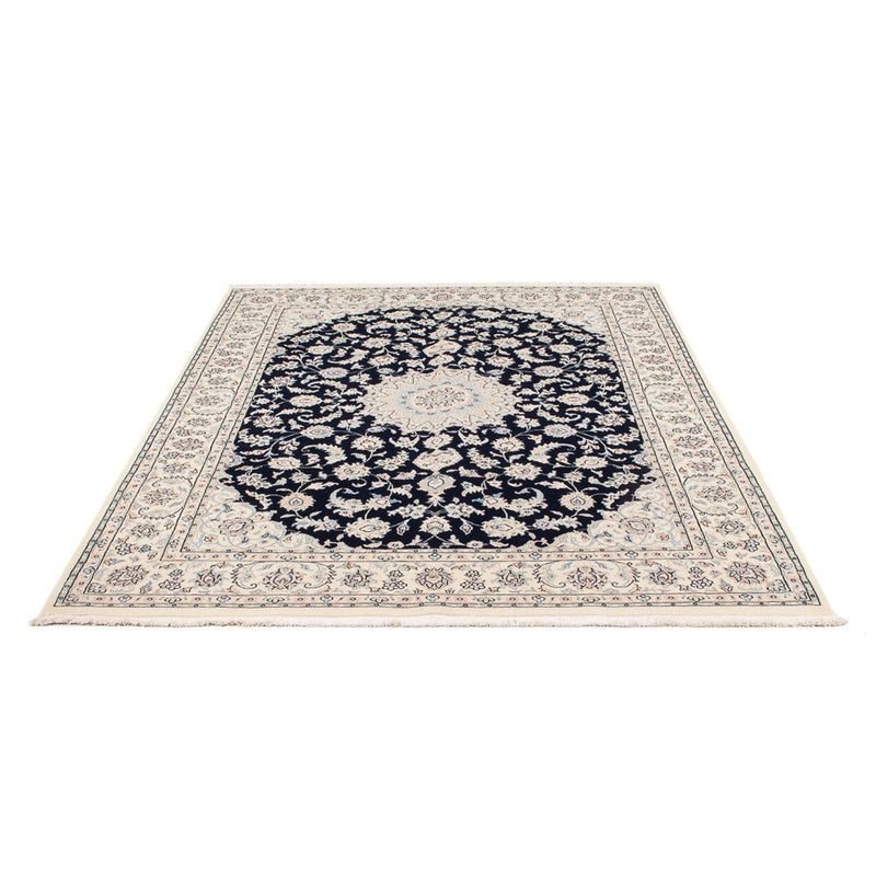 Perserteppich - Nain - Premium - 148 x 205 cm - dunkelblau
