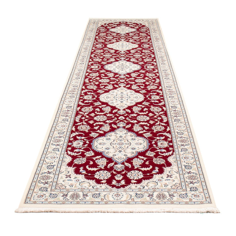 Nain - 6La Teppich 89x390cm - Perserteppich - rot