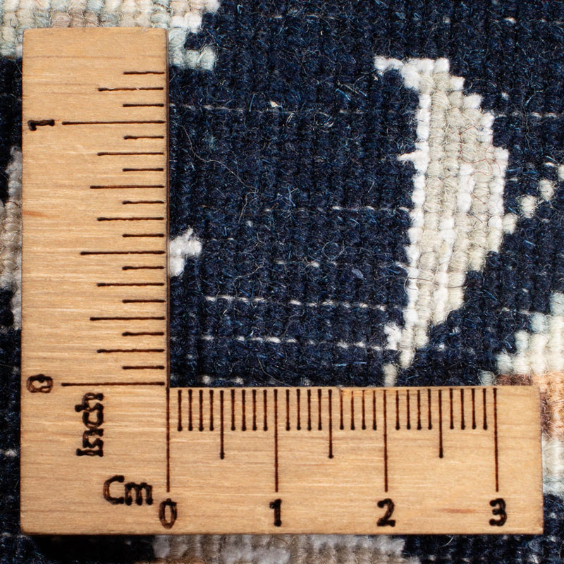 Nain - 6La Teppich 80x295cm - Perserteppich - dunkelblau