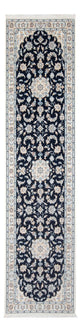 Nain - 6La Teppich 83x302cm - Perserteppich - dunkelblau