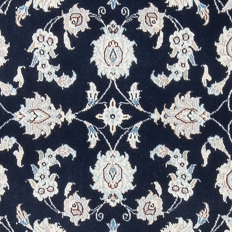Nain - 6La Teppich 81x293cm - Perserteppich - dunkelblau