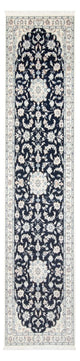 Nain - 6La Teppich 80x322cm - Perserteppich - dunkelblau